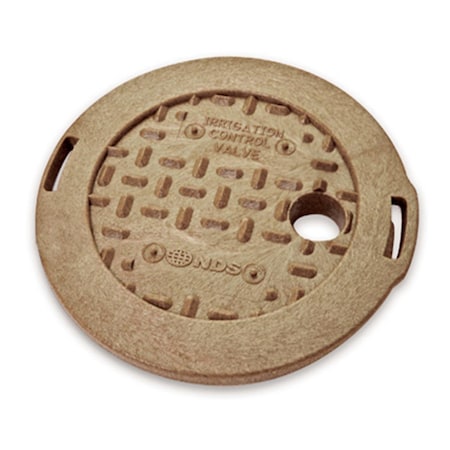 Nds 107C SAND 6 in. Round Overlapping Cover, Sand ND576762